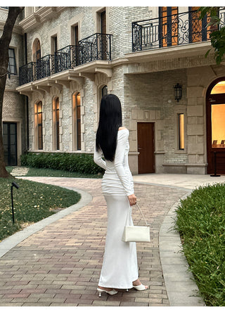 butterfly knit dress