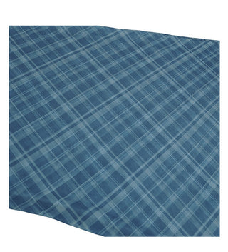 blue plaid dress