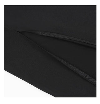black twist skirt