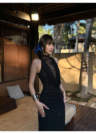 black mesh dress 01