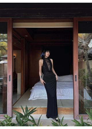 black mesh dress 01