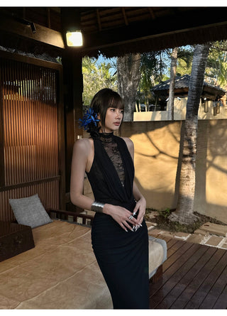 black mesh dress 01