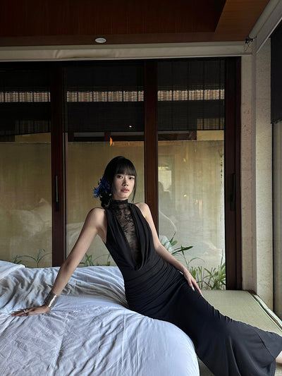black mesh dress 01
