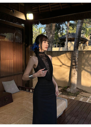 black mesh dress 01