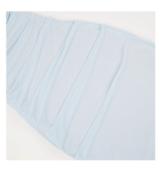 blue sling dress