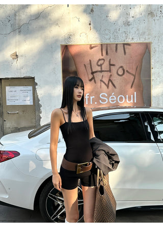 black jumpsuit