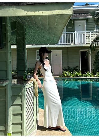 white butterfly dress