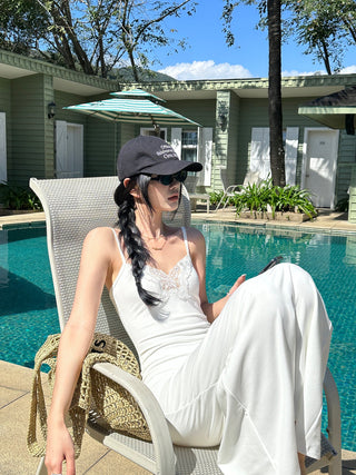 white butterfly dress
