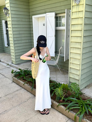white butterfly dress