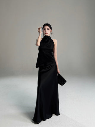 silky fishtail skirt