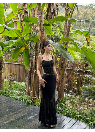 black lace set