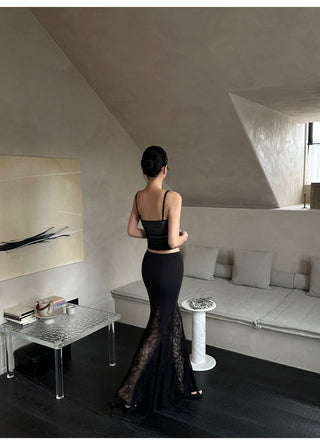 black lace set