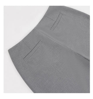 gray lace pants