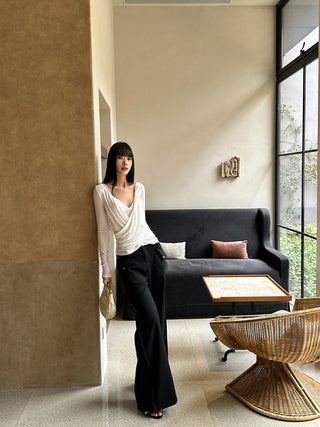 black bootcut pants 01