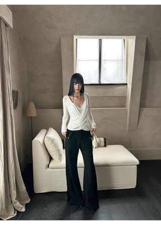 black bootcut pants 01