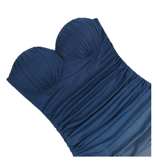 gradient mesh dress