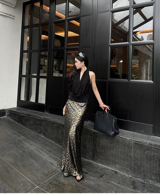backless twist Top