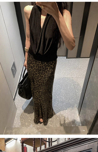 backless twist Top