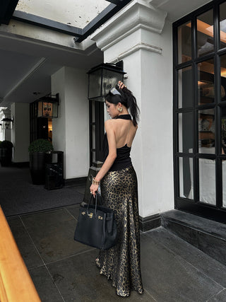 backless twist Top