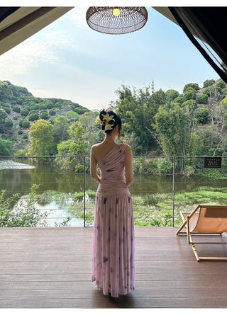 pink mesh dress 01