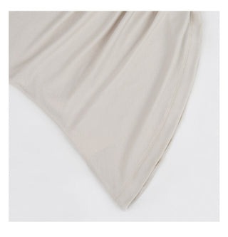 apricot pleated Top