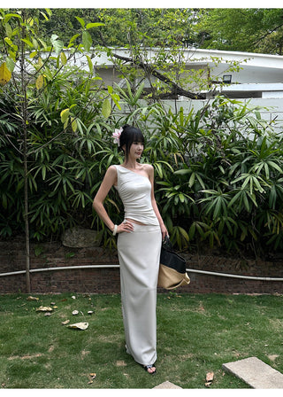 apricot pleated Top