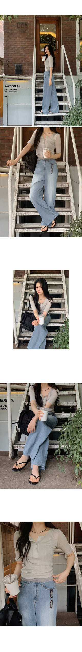 Slim Summer Rib T-Shirt - 3 Colors