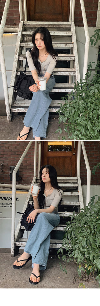 Slim Summer Rib T-Shirt - 3 Colors