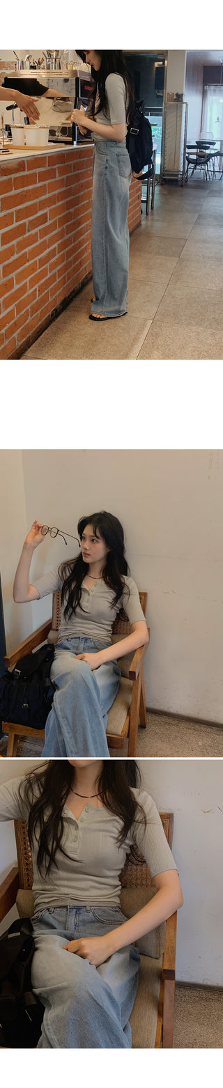 Slim Summer Rib T-Shirt - 3 Colors