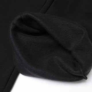 Elastic waist bootcut pants