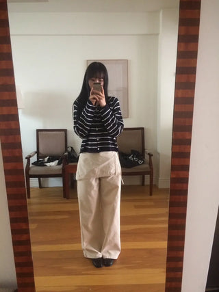 Lace Wrap Skirt Wide Pants