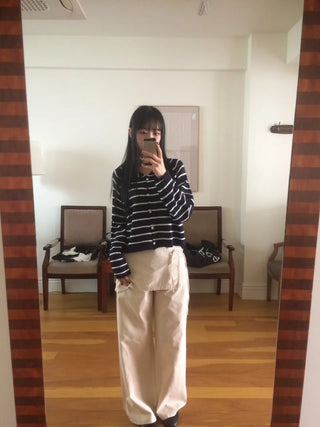 Lace Wrap Skirt Wide Pants