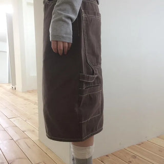 Carpenter Cotton Bermuda Cargo Shorts