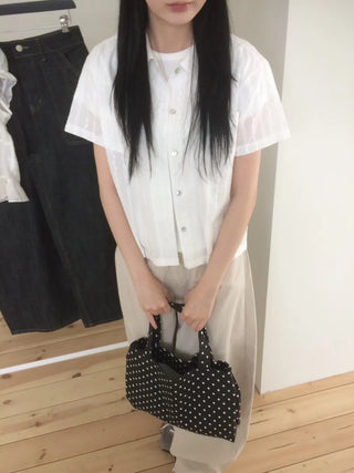 Dot Shoulder Tote Daily Mini Bag