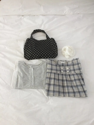 Dot Shoulder Tote Daily Mini Bag