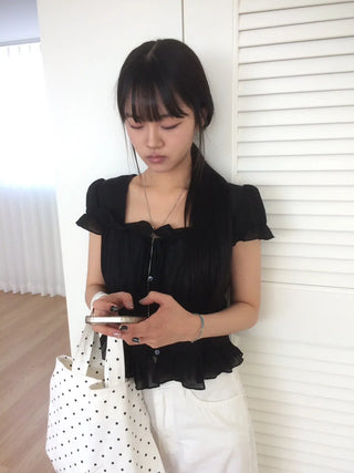 Dot Shoulder Tote Daily Mini Bag