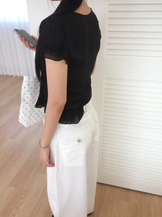 Dot Shoulder Tote Daily Mini Bag