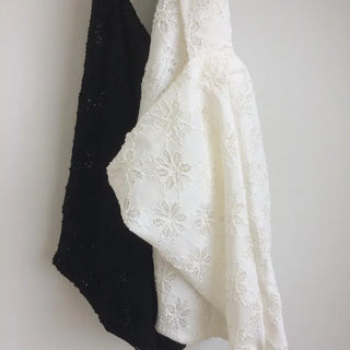Flower Embroidered Lace Mini Shoulder Bag