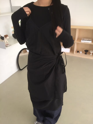 Spring Maxi Long Layered Strap Sleeveless Dress