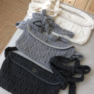 Lace Belt Bag, Crossbody Vintage Bag