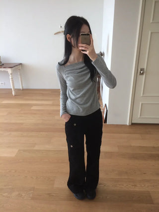Recl Cargo Cut Daily Bootcut Pants