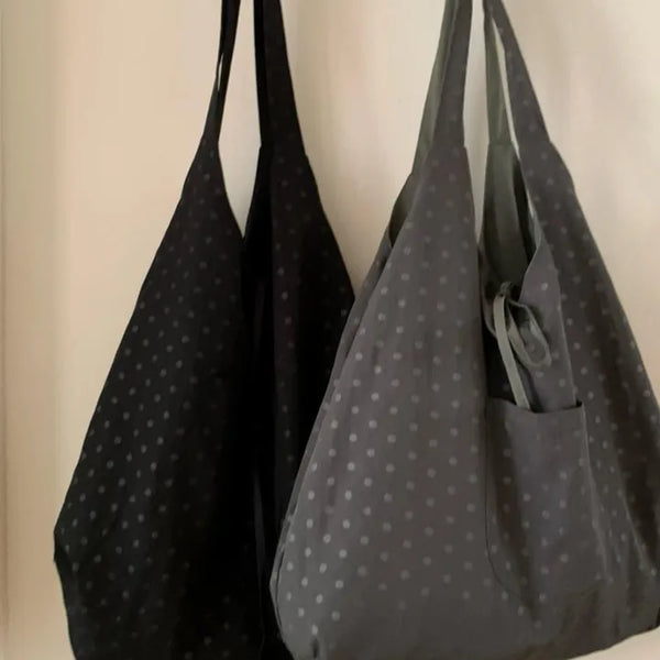 Reversible Dot Pocket Avant Shoulder Bag