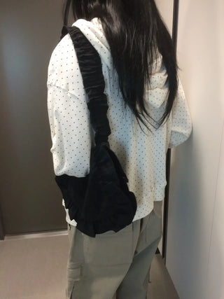 Daily Dot Soft Boxy Oversized Zip-Up Hoodie