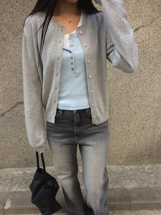 Layered Double Button Unique Sleeveless Top