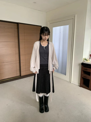 Layered Double Button Unique Sleeveless Top