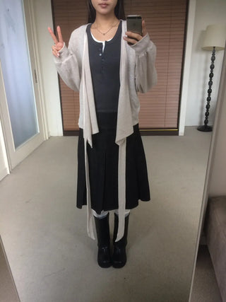 Layered Double Button Unique Sleeveless Top
