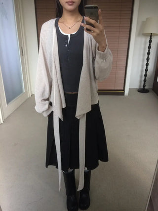 Layered Double Button Unique Sleeveless Top