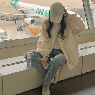 Blouson hoodie in 3 colors