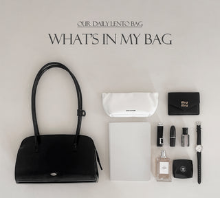 #LENTO. Baguette Tote Bag-4color