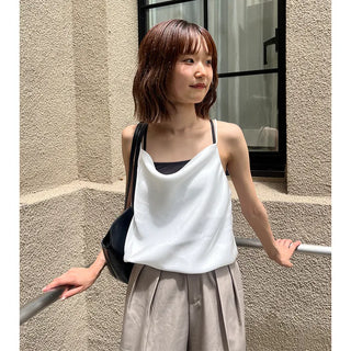 Satin slip camisole